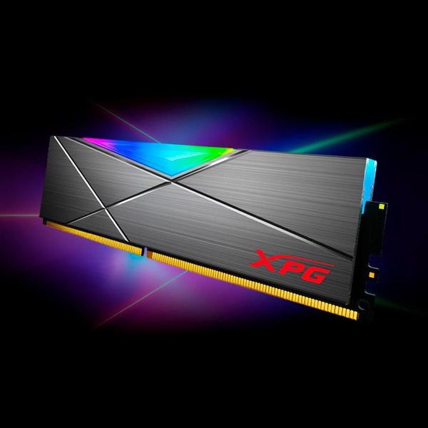 Imagem de Memória RAM XPG Spectrix D50, RGB, 16GB (2x8GB), 3600MHz, DDR4, CL18, Cinza - AX4U36008G18I-DT50