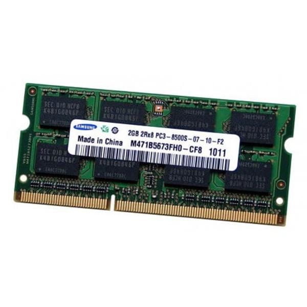 Imagem de MEMORIA SAMSUNG 2GB 8500S 2Rx8 PC3 (NOTEBOOK)