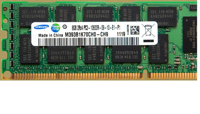 Imagem de MEMORIA SAMSUNG 8GB 10600R 2Rx4 PC3