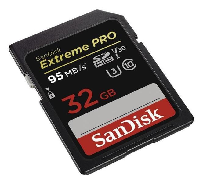 Imagem de Memória Sandisk Sdhc 32Gb Extreme Pro 95Mb/S