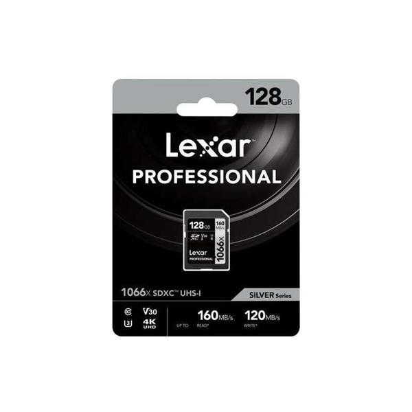 Imagem de Memoria SD Lexar Professional 1066X SDXC Uhs-I 128GB