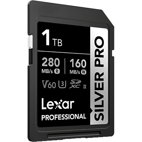 Imagem de Memoria SD Lexar Professional Silver Pro 280 MB/s-160 MB/s C10 1 TB ((LSDSIPR001T-BNNNG)