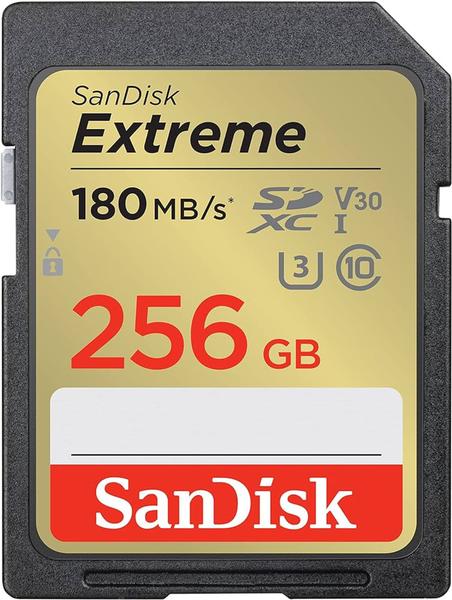 Imagem de Memória sdhc 256gb c10 extreme 150mb/s sandisk u3 4k