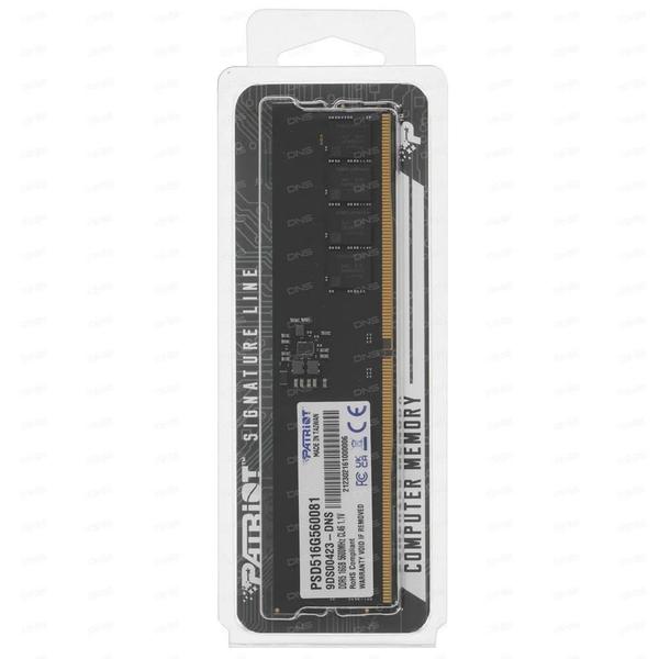 Imagem de Memoria U-DIMM DDR5 16GB/5600 Patriot Signature