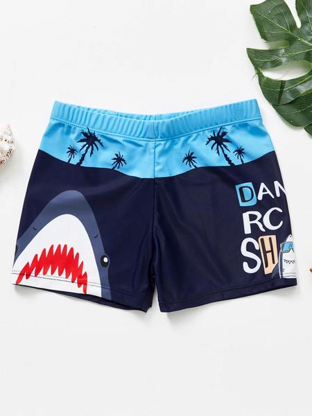 Imagem de Meninos Cartoon Natação Trunks, Tubarão, Dinossauro, Crocodilo, Kids Beach Shorts, Swimwear