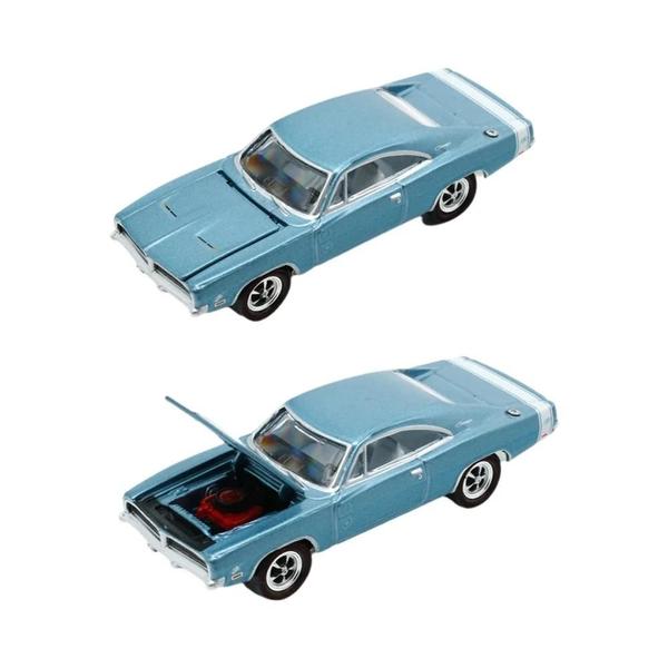 Imagem de Meninos Em Miniatura Diecast Chevy Kingswood Liga Carro Modelo 164 Escala Simulação Brinquedo