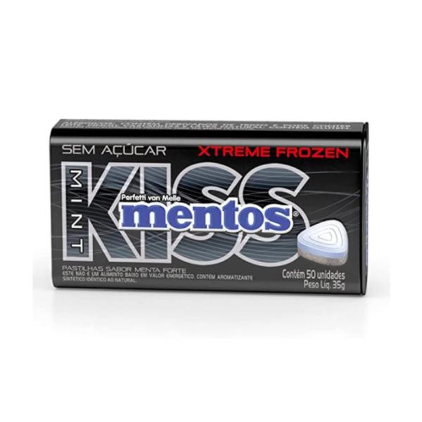 Imagem de Mentos kiss xtreme frozen35g com 12 unidades perfetti