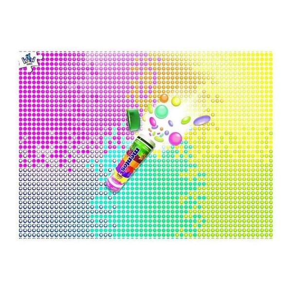 Mentos Rainbow Supersized 1.000pc Doce Colorido Jigsaw YWOW Imagem de Mentos Rainbow Supersized 1.000pc Doce Colorido Jigsaw YWOW