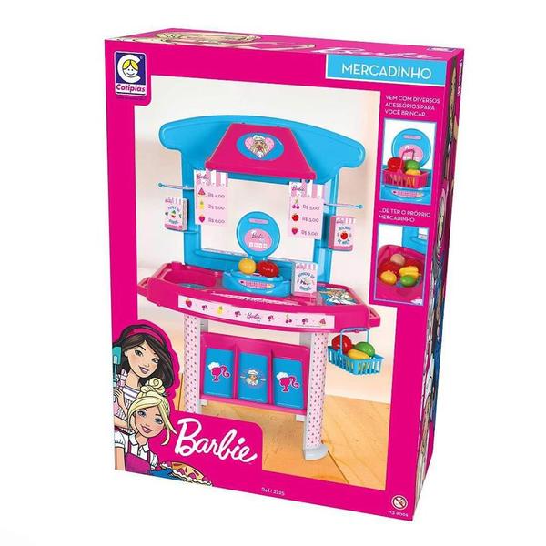 Imagem de Mercadinho Infantil - Barbie Chef - Mercado da Barbie - Cotiplás