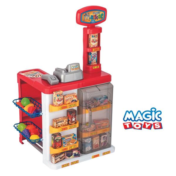 Imagem de Mercadinho Infantil Magic Market Dinheirinho Bip E Som 8048