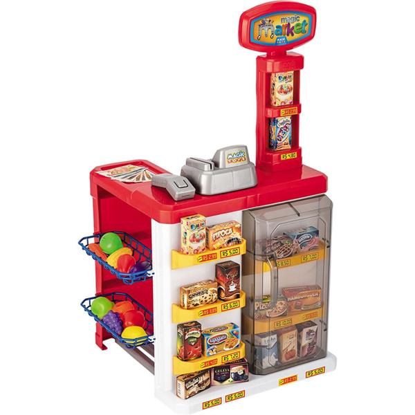 Imagem de Mercadinho Infantil Magic Market Supermercado Com Carrinho - Magic Toys