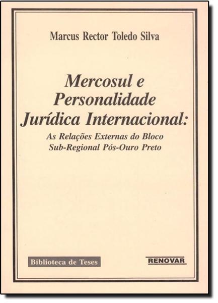 Imagem de Mercosul E Personalidade Juridica Internac.