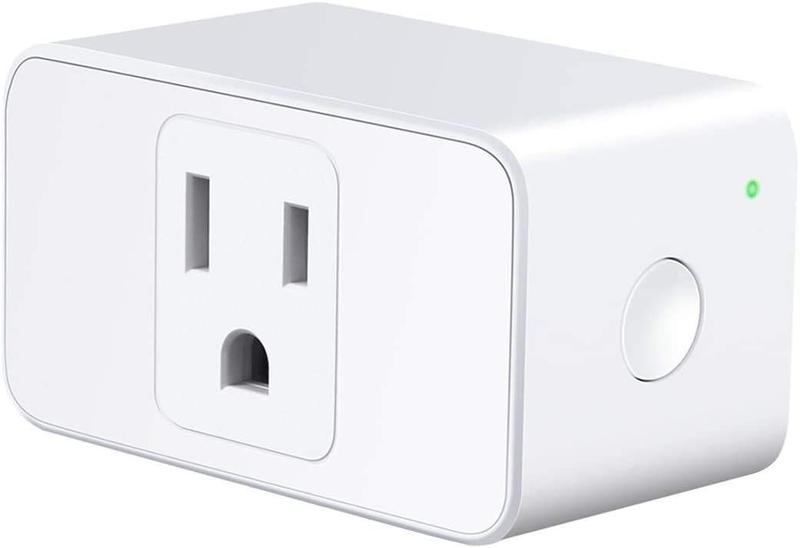 Imagem de Meross Wi-Fi Smart Plug Mini, 15 Amp e conexão Wi-Fi confiável, Alexa e Google Voice Control, controle remoto de aplicativos, temporizador, ocupa apenas um soquete, sem necessidade de hub