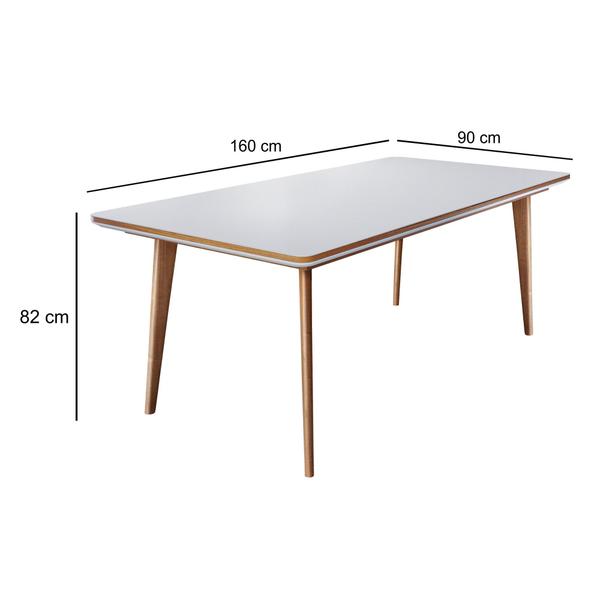 Imagem de Mesa 160cm Mad Espresso Móveis