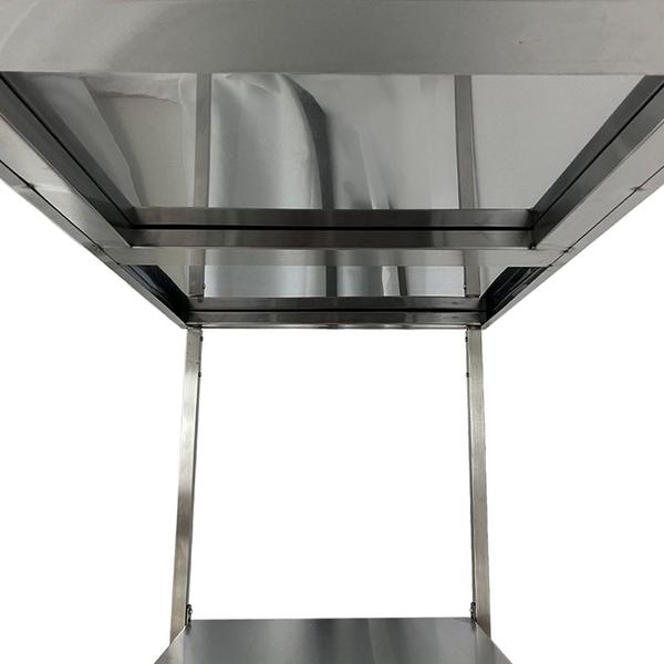 Imagem de Mesa Aço Inox Industrial 190x60x90 cm Plano Liso Nortinox