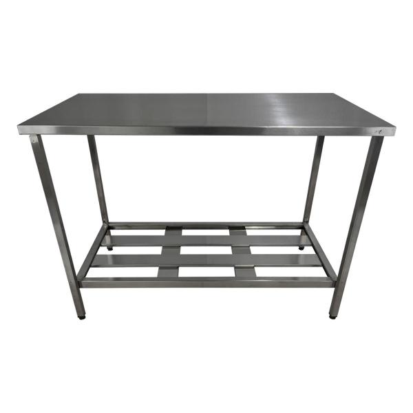 Imagem de Mesa Aço Inox Profissional 120x60x90 cm Nortinox