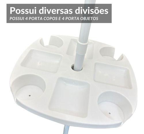 Imagem de Mesa Apoio Porta Objeto Para Ombrelone Guarda-sol Importway