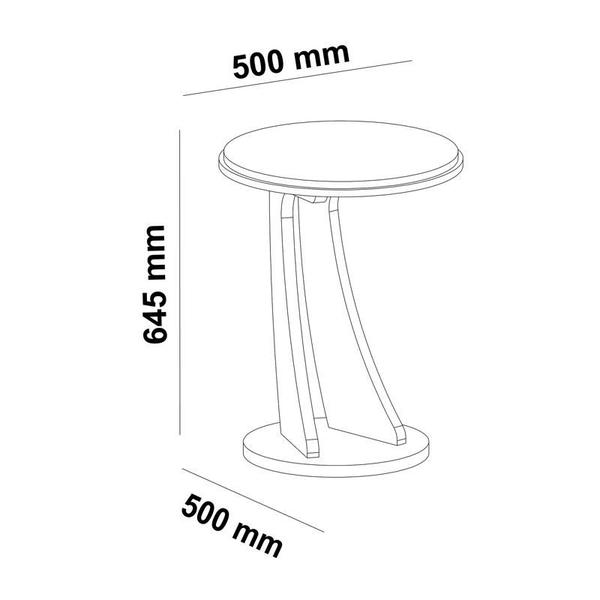 Imagem de Mesa Apoio  Tutti Cor Off White - Artery