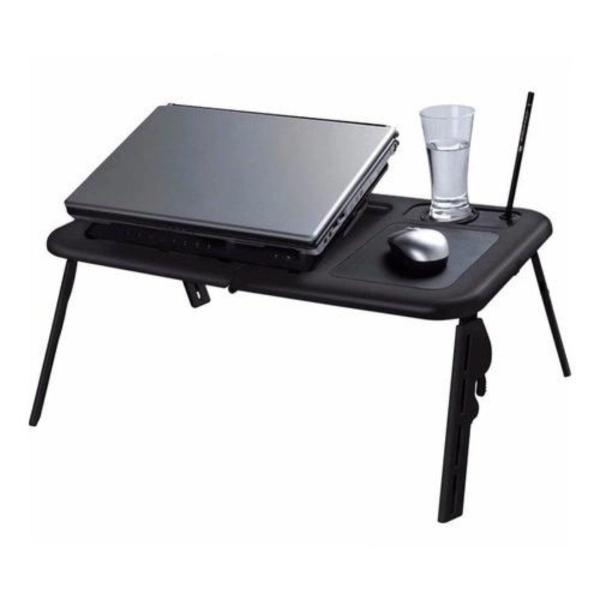 Imagem de Mesa Articulada Dobravel para Notebook Com Cooler Sofa Cama