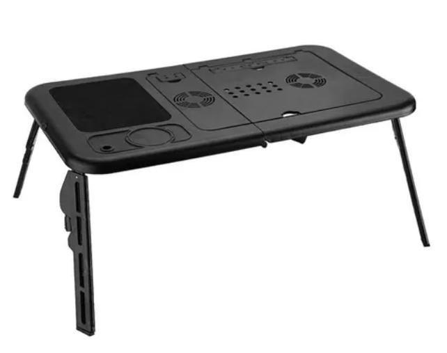 Imagem de Mesa Articulada Notebook Suporte Ergonômico Com Cooler