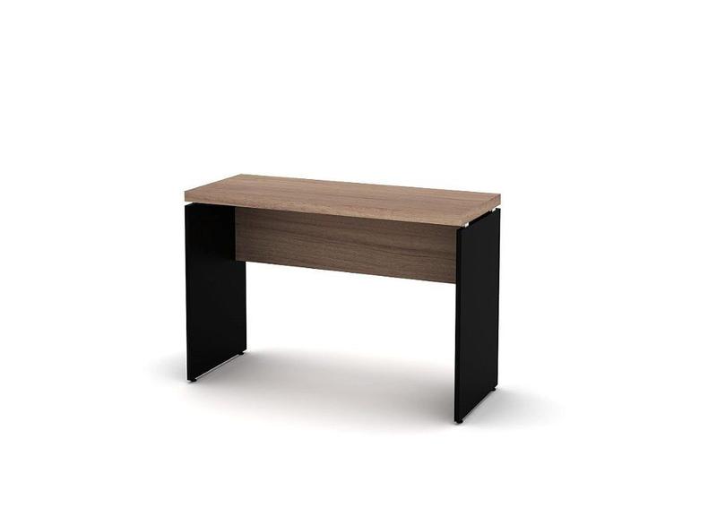 Imagem de Mesa Auxiliar PE 40 Pandin 90 Cm Noce Naturale e Preto