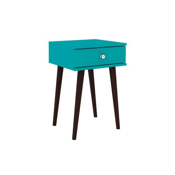 Imagem de Mesa Cabeceira RT3072 c/ 1 Gaveta Rustico - Movelbento