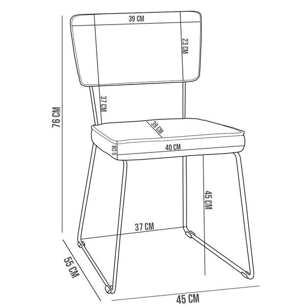 Imagem de Mesa Capri 160cm Off White Com 6 Cadeiras Allana B05 Sintético Camel Linho Chumbo - Lyam Decor