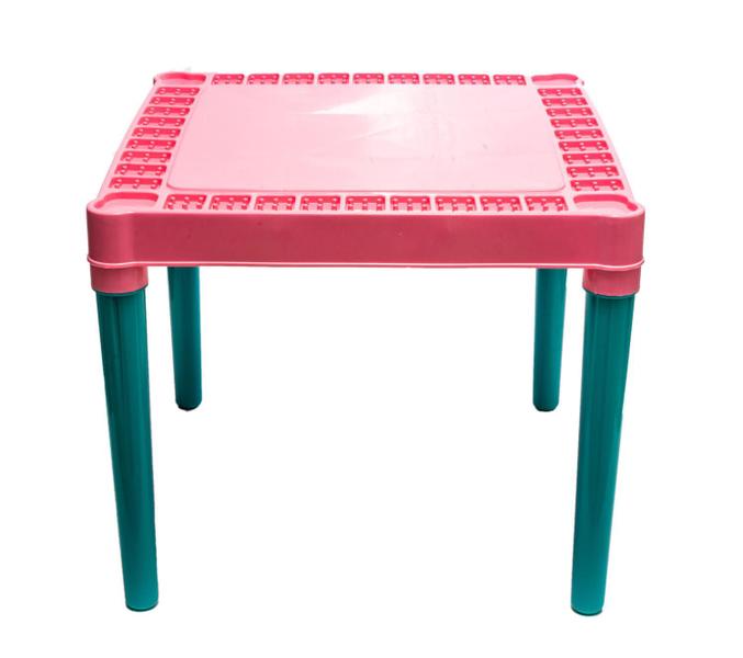 Imagem de Mesa com Cadeira Didatica com Numeros e Alfabeto para Menina - Tritec