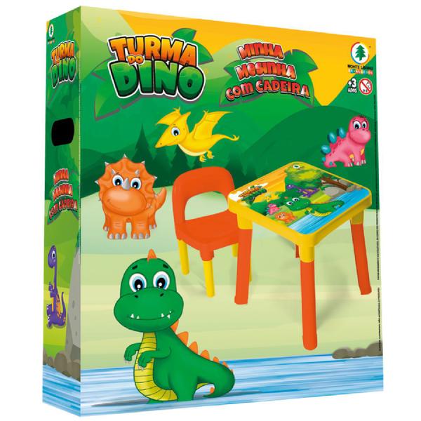 Mesa Com Cadeira Turma Do Dino - Monte Libano Imagem de Mesa Com Cadeira Turma Do Dino - Monte Libano
