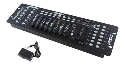 Imagem de Mesa Controladora Dmx 512 Iluminação E Efeitos 192 Canais