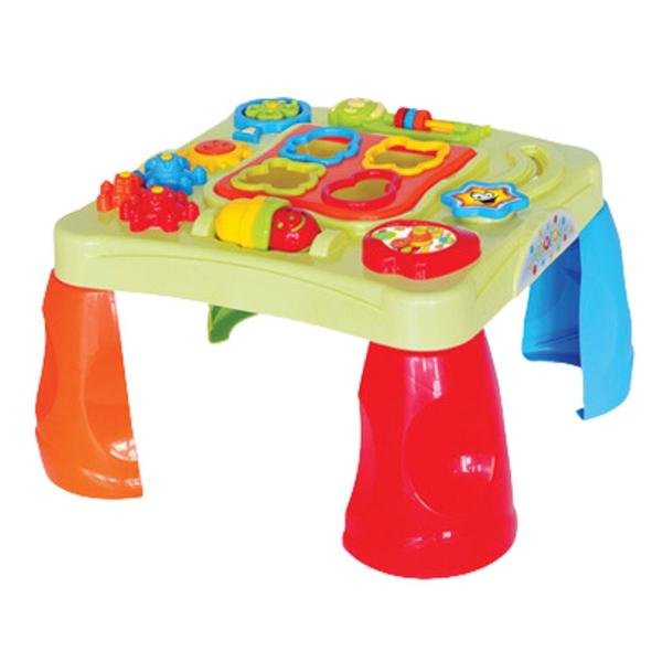 Imagem de Mesa Criativa Mesinha Didática Infantil Bebê Educativa com Som Maral 4002 Verde