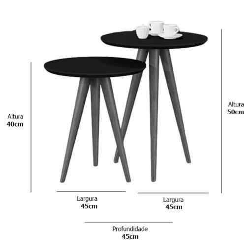 Imagem de Mesa de Apoio JB 8003 Luxo - Nature