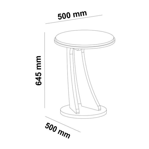 Imagem de Mesa de Apoio Lateral Tutti Artely