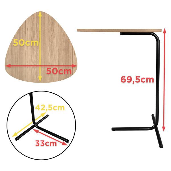 Imagem de Mesa De Apoio Para Sofá Mesa Lateral para Sala Sterling