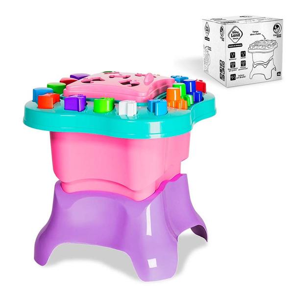 Imagem de Mesa de Atividades - Baby Land - Rosa - Cardoso Toys