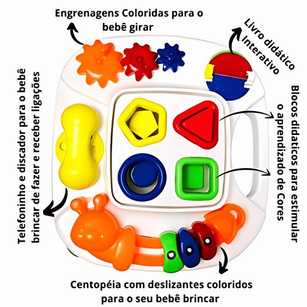 Imagem de Mesa de Atividades Infantil Play Time Mesinha Divertida e Educativa