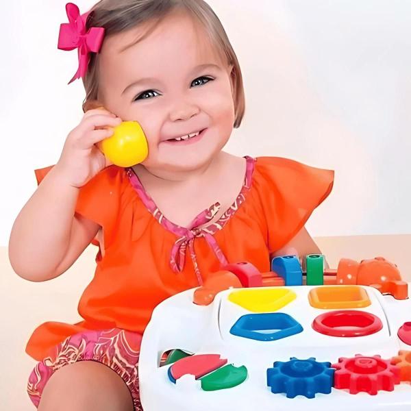 Imagem de Mesa de Atividades Infantil Play Time Mesinha Divertida e Educativa