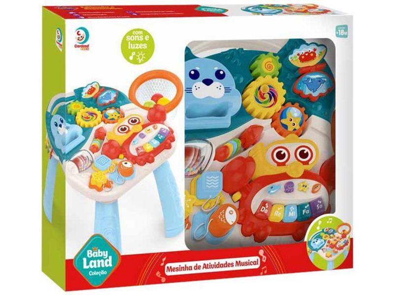 Imagem de Mesa de Atividades Musical Baby Land Cardoso Toys