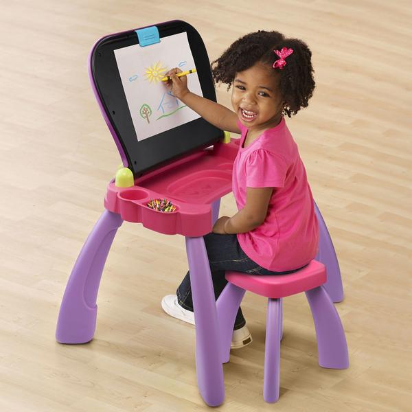 Imagem de Mesa de atividades VTech Touch & Learn Purple de 3 a 6 anos