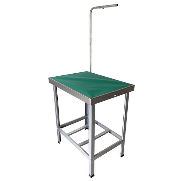 Imagem de Mesa de Banho e Tosa Inox AlcaPet 110X55cm Verde APIS-17P