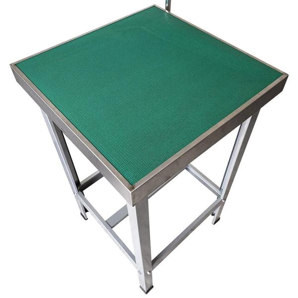 Imagem de Mesa de Banho e Tosa Inox AlcaPet 60X55cm Verde APIS-12P