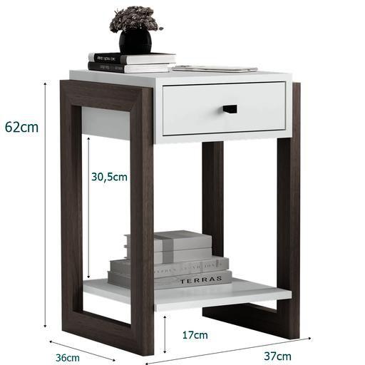 Imagem de Mesa de Cabeceira 1 Gaveta 1661 - Várias Cores