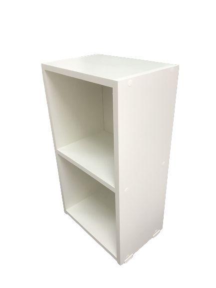 Imagem de Mesa de cabeceira DE CHÃO Mesinha Multi-uso C/ Prateleira fundo 30x54x20 BRANCO