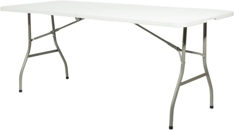 Imagem de Mesa De Camping Dobrável 1.80M Trevalla TL-FTB-05-180 Branca