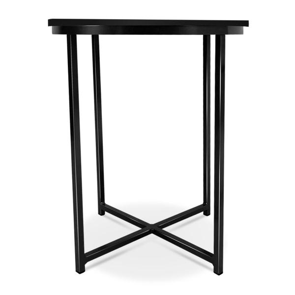 Imagem de Mesa De Canto Alta Gana - Preto/Preto