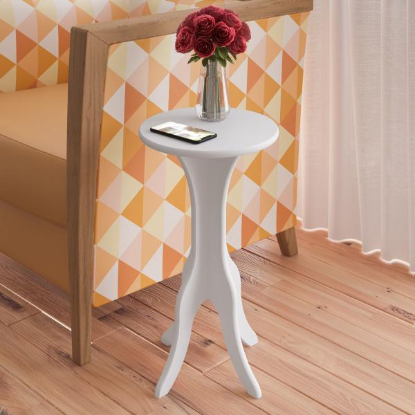 Imagem de Mesa de Canto Kin Branco - Artely