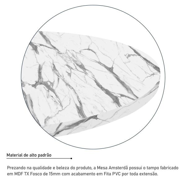 Imagem de Mesa de Canto Lateral Amsterdã Dupla Redonda - Cobre e Vulcano