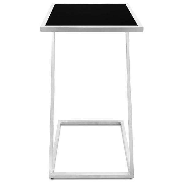 Imagem de Mesa De Canto Modelo Industrial Lateral em Z Sieger Decoração Para Sala