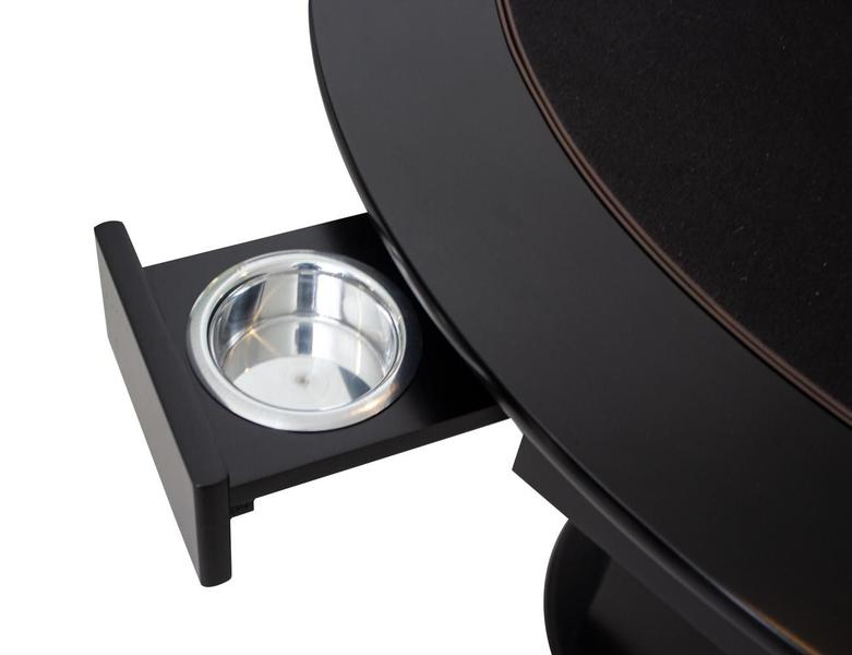 Mesa de Carteado com Gavetas e Porta copos - 0,90x0,80 - Com xadrez - Nelson Bilhares Imagem de Mesa de Carteado com Gavetas e Porta copos - 0,90x0,80 - Com xadrez