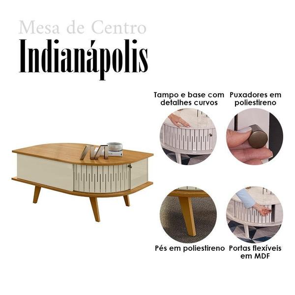 Imagem de Mesa de Centro Ambiente Indianápolis Cumaru Opala  Madetec